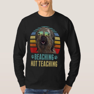 Weisen nicht lehren Briard Hunde Lehrer Sommer T-Shirt