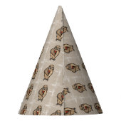 Weisen Partyhütchen (Rückseite)