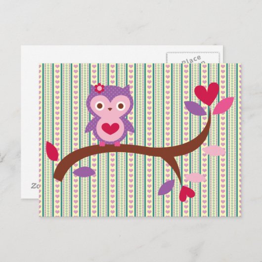 Weisen Postkarte (Vorne/Hinten)