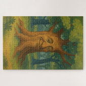 Weiser alter Baum Puzzle (Horizontal)