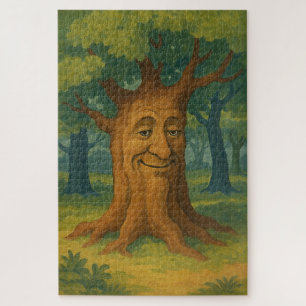 Weiser alter Baum Puzzle