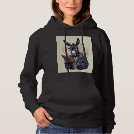 Weiser Esel — Kapuzenpullover Hoodie