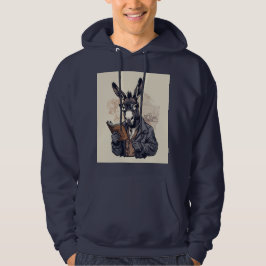 Weiser Esel — Kapuzenpullover Hoodie