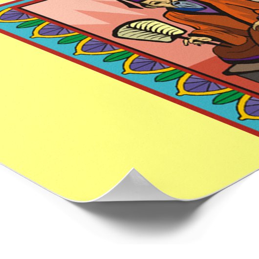 weises chinesisches Sprichwort Poster (Ecke)