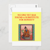 weises chinesisches Sprichwort Postkarte (Vorne/Hinten)