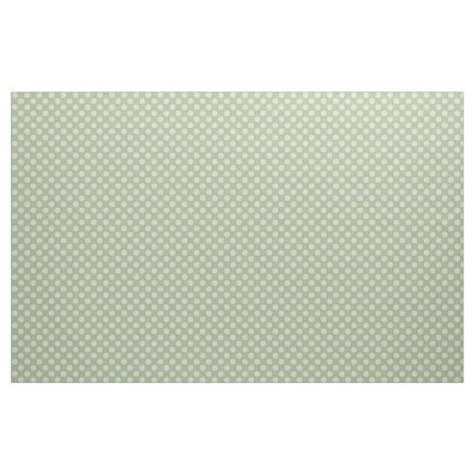 Weises Grün-Tupfen-Gewebe Stoff (Fat Quarter (45,7 x 55,9 cm))