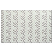 Weises Grün und silberner geometrischer Zickzack Stoff (Fat Quarter (45,7 x 55,9 cm))