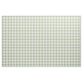 Weises Grün-und Weiß-Gingham-Muster-Gewebe Stoff (Yard (91,4 cm))