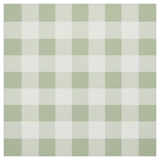 Weises Grün-und Weiß-Gingham-Muster-Gewebe Stoff (Muster)