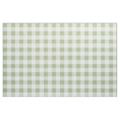 Weises Grün-und Weiß-Gingham-Muster-Gewebe Stoff (Fat Quarter (45,7 x 55,9 cm))
