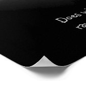 Weisheit als Raven Poster (Ecke)