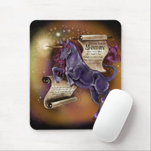 Weisheit aus einem Einhorn, Mousepad