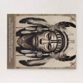 Weisheit aus indianischen Stimmen Puzzle (Horizontal)