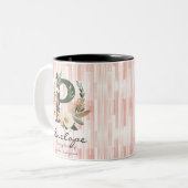 Weisheit Boho Chic Tasse mit Penelope Monogramm (Vorderseite Links)