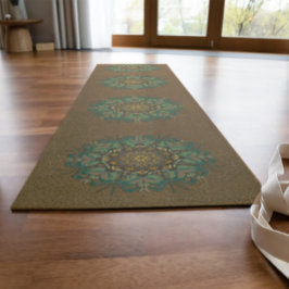 Weisheit der Herzlichkeit Anthophila auf dem beste Yogamatte