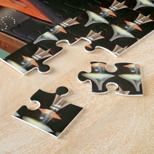 Weisheit der Skulls - AI Fantasy Art Print Sci-Fi Puzzle (Seite)