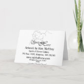 Weisheit des Schwarzen Pferdes Karte (Rückseite)