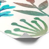 Weisheit Drucken "heute etwas tun Vögel,Aquarell Poster (Ecke)