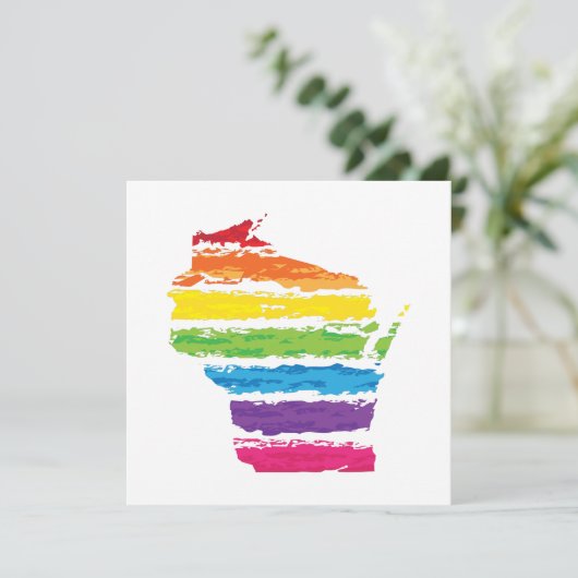 Weisheit Einladung (Stehend Vorderseite)