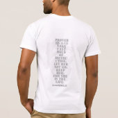 Weisheit erlauben: T-Shirt (Rückseite)