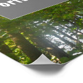 Weisheit-Glück begünstigt das tapfere Sprichwort-P Poster (Ecke)