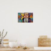 Weisheit in Farbe Poster (Küche)