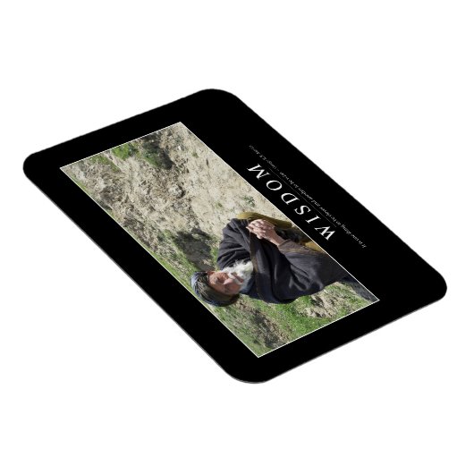 Weisheit: Inspiration Zitat 1 Magnet (Rechte Seite)