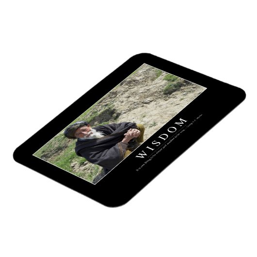 Weisheit: Inspiration Zitat 1 Magnet (Linke Seite)