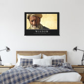 Weisheit: Inspiration Zitat 2 Leinwanddruck (Insitu (Schlafzimmer))