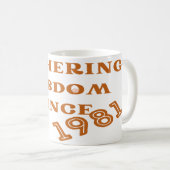 Weisheit Kaffeetasse (VorderseiteRechts)