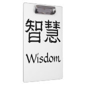 Weisheit Klemmbrett (Rechts)