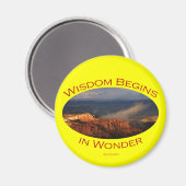 Weisheit Magnet (Vorderseite/Rückseite)