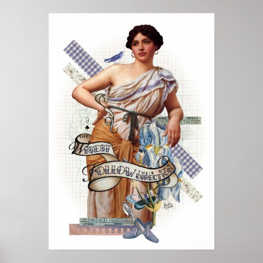 Weisheit Poster (Vorne)