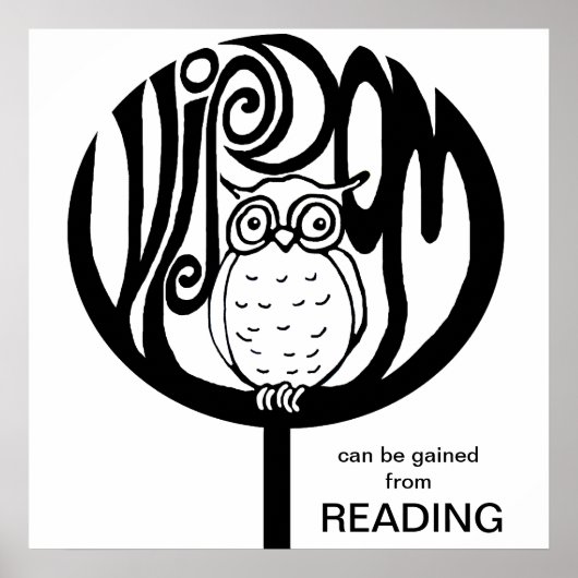 Weisheit Poster (Vorne)