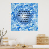 Weisheit Poster (Küche)