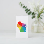 Weisheit Visitenkarte (Stehend Vorderseite)