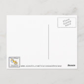 Weisheit von oben Inspirationspostkarte Postkarte (Rückseite)