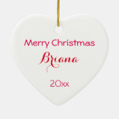 Weisheit von oben Personalisierten Ornamenten Keramik Ornament (Hinten)