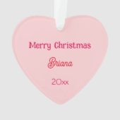 Weisheit von oben Personalisierter Schrift Ornament (Rückseite)