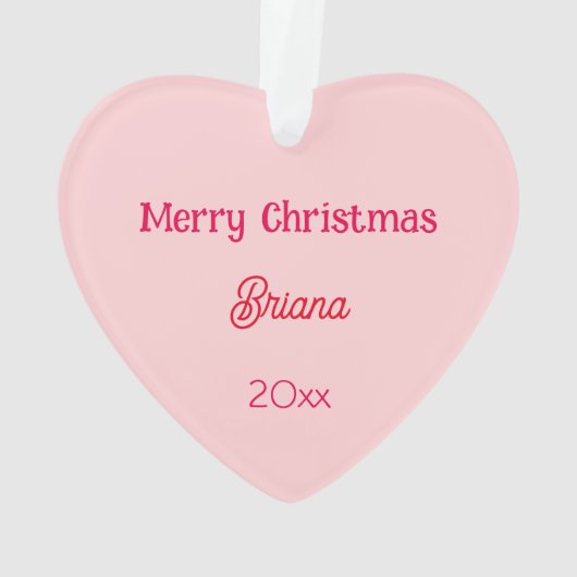 Weisheit von oben Personalisierter Schrift Ornament (Rückseite)