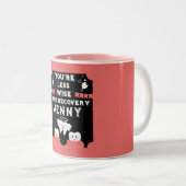 Weisheit Zehnenextraktion wird gut Zweifarbige Tasse (VorderseiteRechts)