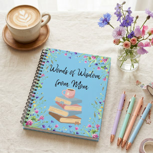 Weisheiten von Mama Florales Journal Notizblock