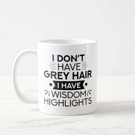 Weisheits-Highlights Kaffeetasse (Links)