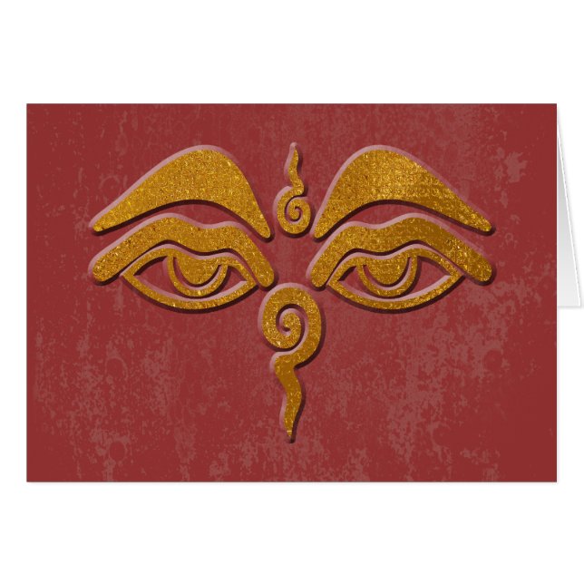 Weisheitsaugen - Gold (Vorderseite (Horizontal))