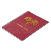 Weisheitsaugen Gold Notizblock (Linke Seite)