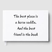 Weisheitspoesie Gästebuch (Vorderseite)