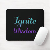 Weisheitspräventionsbewusstseinsdesign entzünden mousepad (Mit Mouse)