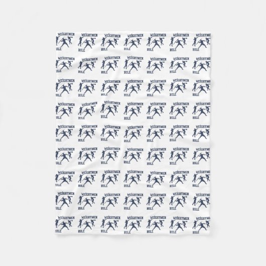 Weisheitsregel Fleecedecke (Vorderseite)