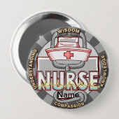 Weisheitsschwester Button (Vorne & Hinten)