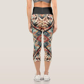 Weisheitssuche Capri Leggings (Rückseite)